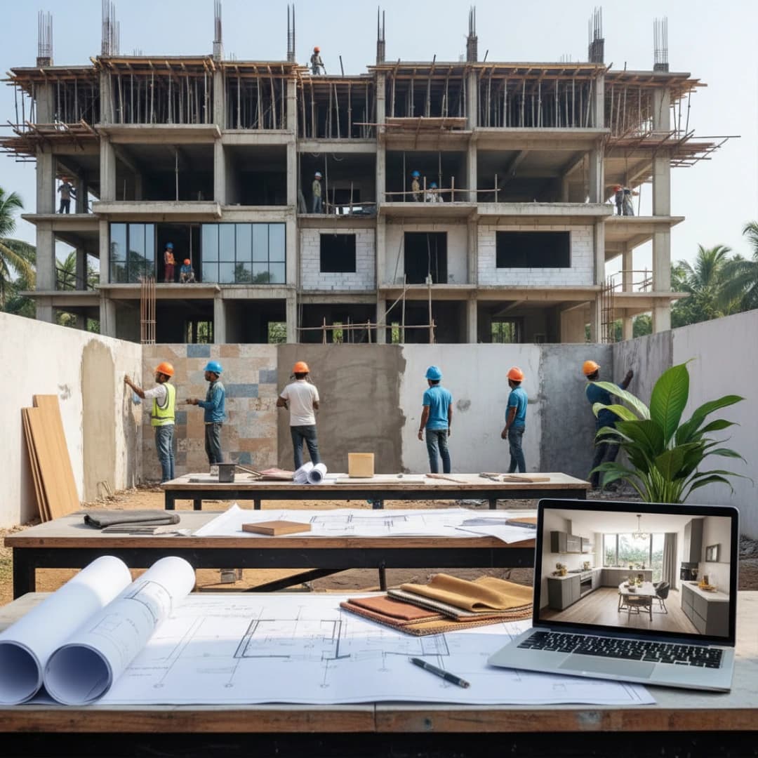 Civil Contractors in Kochi Who Do It All: Construction, Remodeling & Interior Finishing Under One Roof